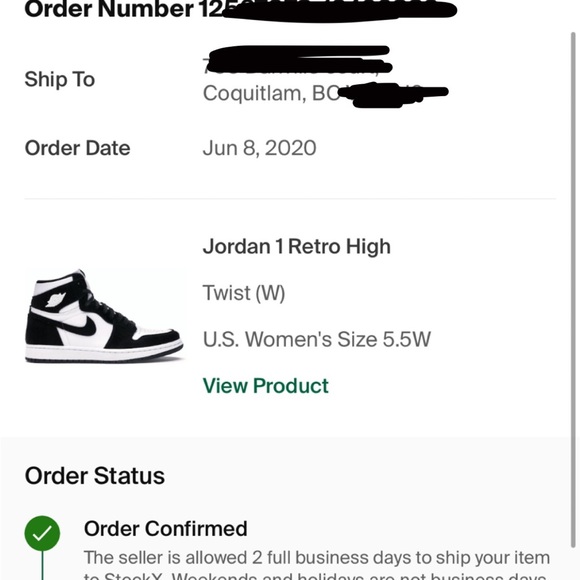 Nike air Jordan 1s retro high - Picture 4 of 4